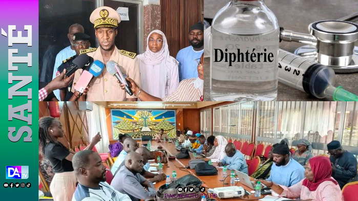 Kaolack – Épidémie de diphtérie : huit cas confirmés, un décès et plus de 33 millions de FCFA pour la riposte Kaolack – Épidémie de diphtérie : huit cas confirmés, un décès et plus de 33 millions de FCFA pour la riposte