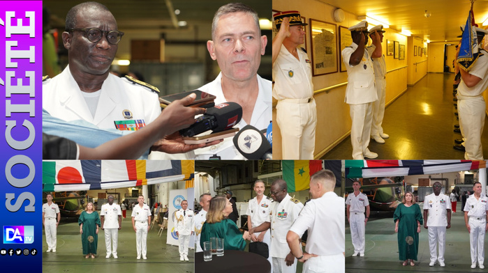 Coopération militaire : le porte-hélicoptères amphibie français « Mistral » a accosté à Dakar ce 2 octobre Coopération militaire : le porte-hélicoptères amphibie français « Mistral » a accosté à Dakar ce 2 octobre