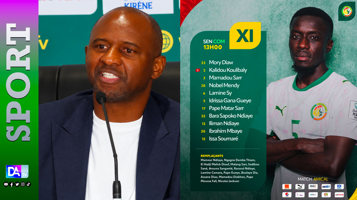 Sénégal–Comores : Koulibaly mènera les Lions, Mory Diaw dans les cages Sénégal–Comores : Koulibaly mènera les Lions, Mory Diaw dans les cages