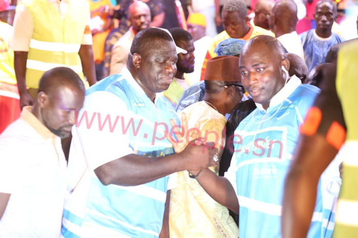 COMBAT DU 24 JUILLET PROCHAIN : Les images du face à face entre Yékini et Lac De Guiers II Cices 