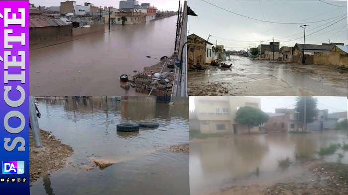 Fortes pluies à Kaolack: Des maisons inondées, des routes devenues impraticables, les populations lancent un SOS