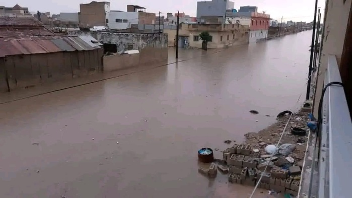 Fortes pluies à Kaolack: Des maisons inondées, des routes devenues impraticables, les populations lancent un SOS