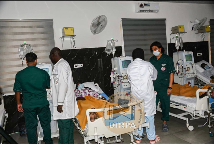 Thiès : l’Hôpital militaire se dote d’un centre d’hémodialyse de 30 générateurs Thiès : l’Hôpital militaire se dote d’un centre d’hémodialyse de 30 générateurs