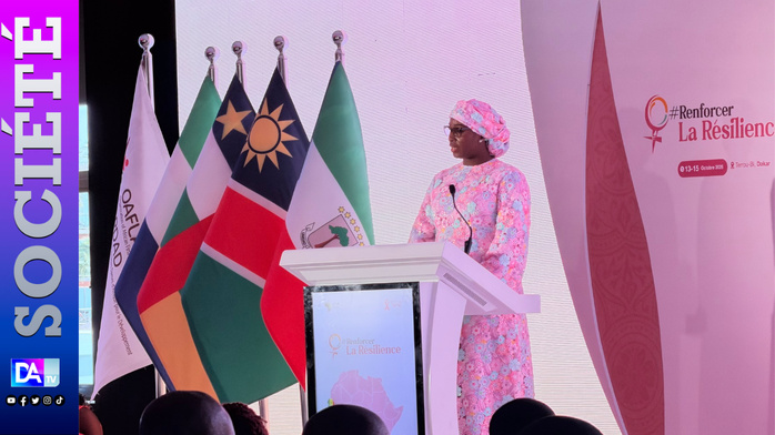 Marie Khone Faye lors du lancement de la campagne « Building Resilience » de l'OPDAD : « L'Afrique ne bâtira rien de durable sans les femmes et les filles » Marie Khone Faye lors du lancement de la campagne « Building Resilience » de l'OPDAD : « L'Afrique ne bâtira rien de durable sans les femmes et les filles »