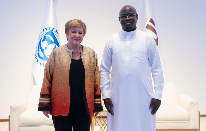 Kristalina Georgieva sur la dette et l'accord entre le Sénégal et ses créanciers : « Je suis plutôt optimiste » Kristalina Georgieva sur la dette et l'accord entre le Sénégal et ses créanciers : « Je suis plutôt optimiste »