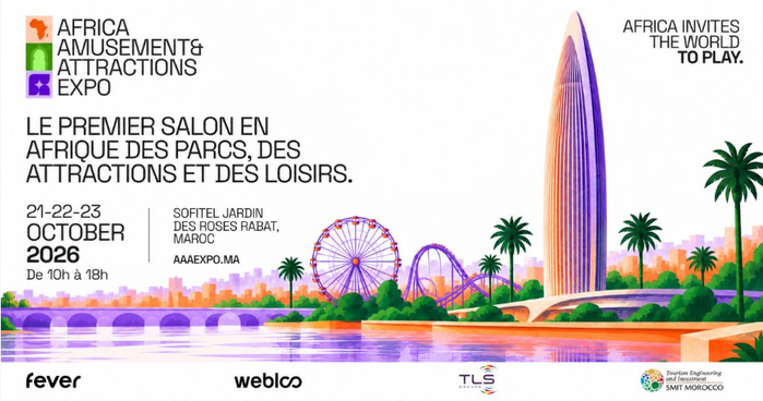 Africa Amusement & Attractions Expo 2026 : l’industrie des loisirs, des parcs et des attractions se donne rendez-vous à Rabat