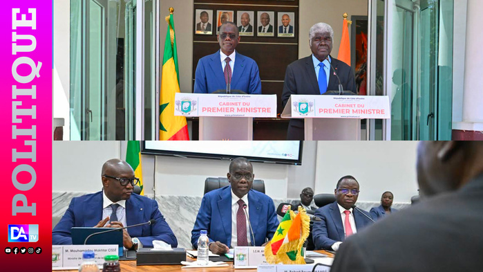 Coopération Côte d'Ivoire–Sénégal : Al Aminou Lo en tête-à-tête avec son homologue Robert Beugre Mambé Coopération Côte d'Ivoire–Sénégal : Al Aminou Lo en tête-à-tête avec son homologue Robert Beugre Mambé