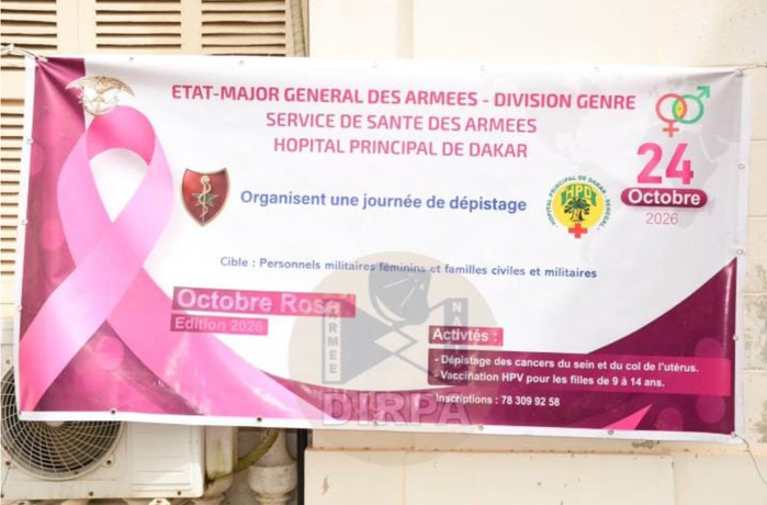 Armée-Santé : plus de 480 participantes à une journée de dépistage des cancers du sein et du col de l’utérus Armée-Santé : plus de 480 participantes à une journée de dépistage des cancers du sein et du col de l’utérus