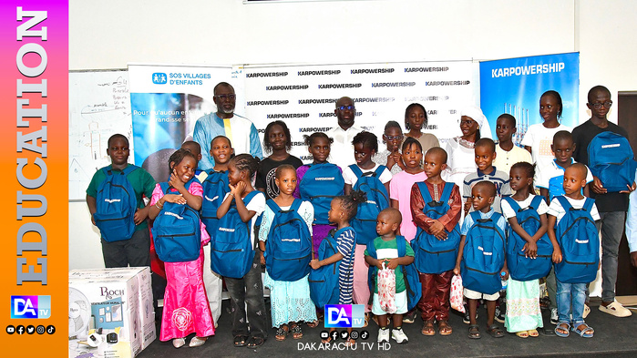 KARPOWERSHIP POURSUIT SON ENGAGEMENT EN FAVEUR DE L’ÉDUCATION AUX CÔTÉS DES SOS VILLAGES D’ENFANTS DE DAKAR