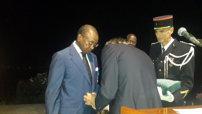 DÉCORATION : L'ambassadeur Doudou Salla Diop élevé au grade de Grand officier de l'ordre national du mérite français