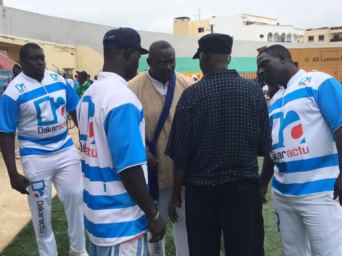 Les premières images  de Baye Mandione au stade
