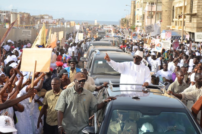 Abdoulaye Diouf SARR réserve un bel accueil au chef de l’Etat à Diamalaye