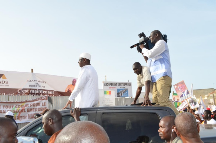 Abdoulaye Diouf SARR réserve un bel accueil au chef de l’Etat à Diamalaye