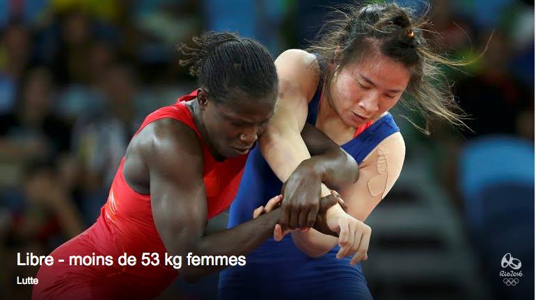 JO 2016 / Lutte : Isabelle Sambou éliminée en Quart de finale