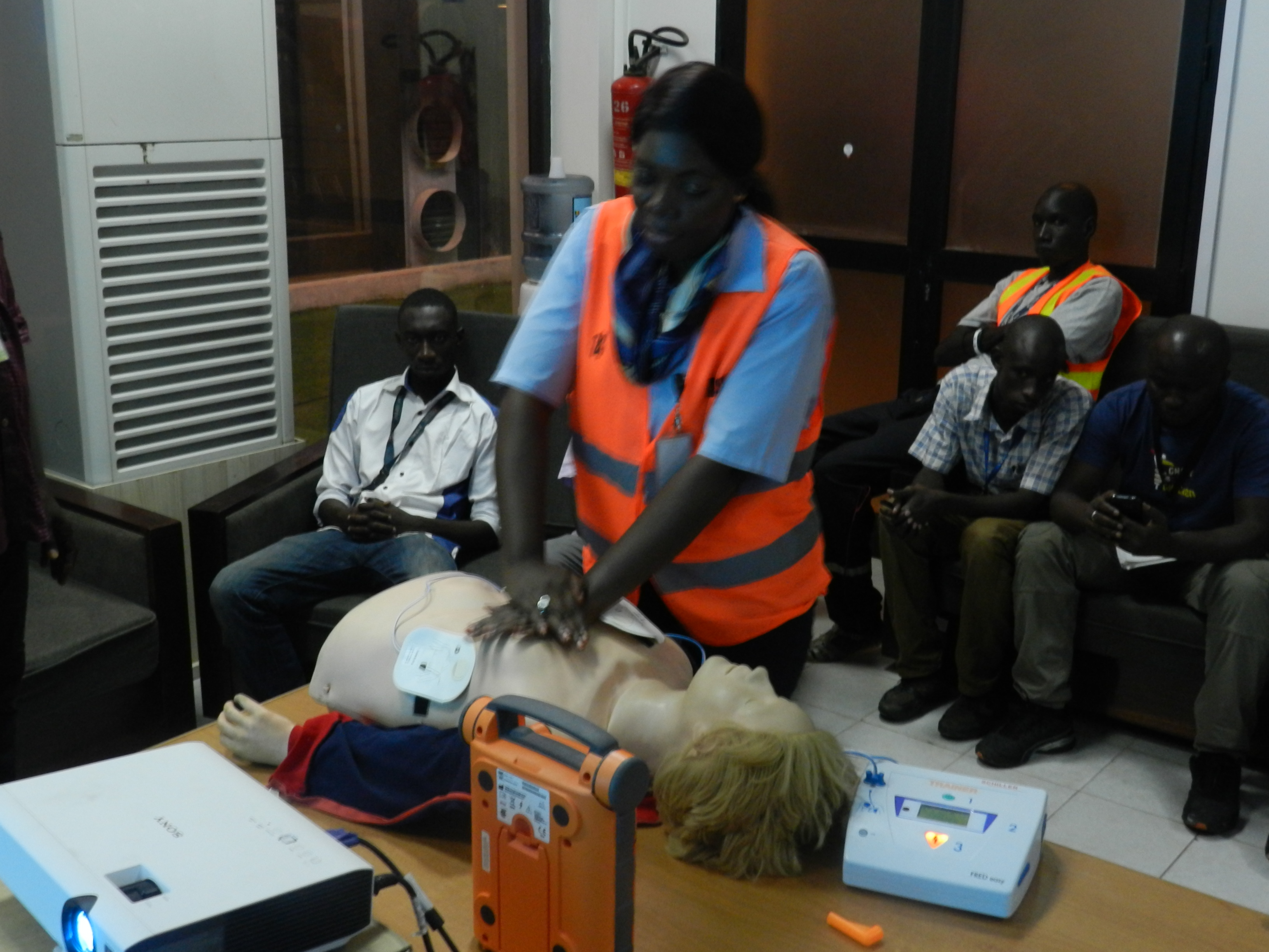 Aéroport de Dakar : Formation pour une meilleure utilisation du matériel de renforcement du dispositif médical