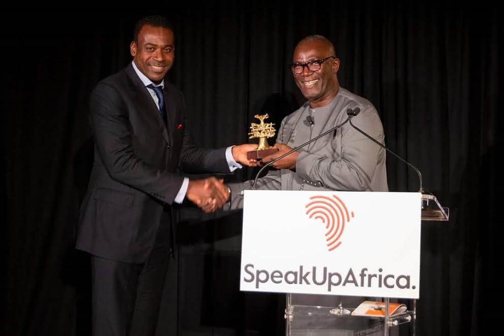 Wari primé par Speak Up Africa - New York - 22 Septembre 2016