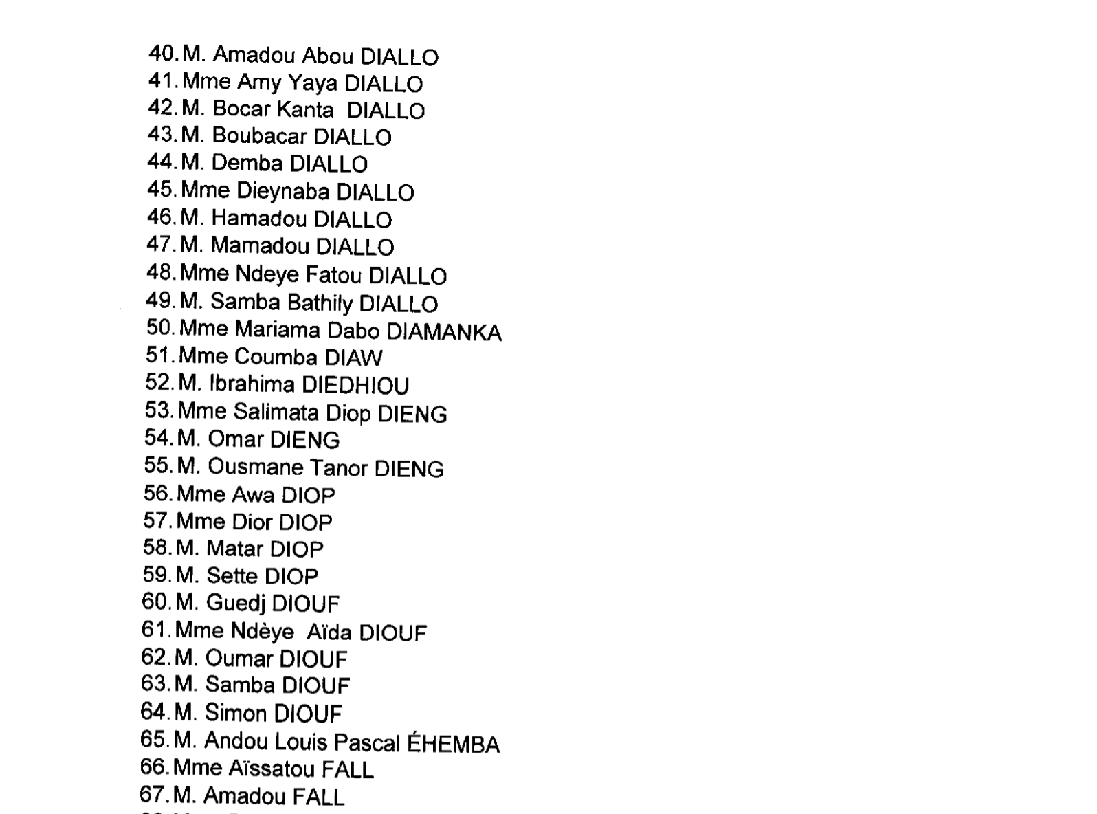 Voici la liste des 150 membres du Haut Conseil des Collectivités Territoriales (HCCT)