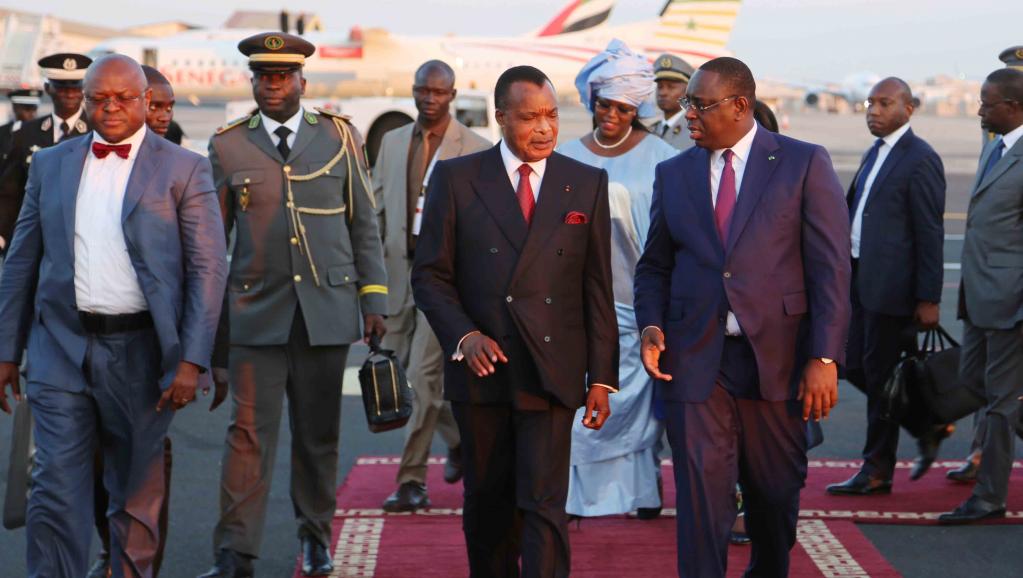 SOUTIEN À ABDOULAYE BATHILY : Le président Macky Sall fait escale à Brazzaville et rencontre Sassou