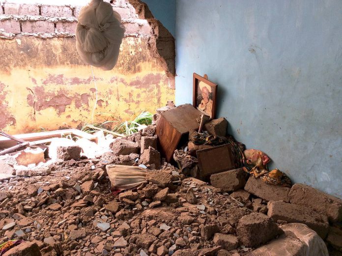 Effondrement d’un mur à Mermoz Pyrotechnie : 4 petits garçons décèdent, 3 autres blessés 