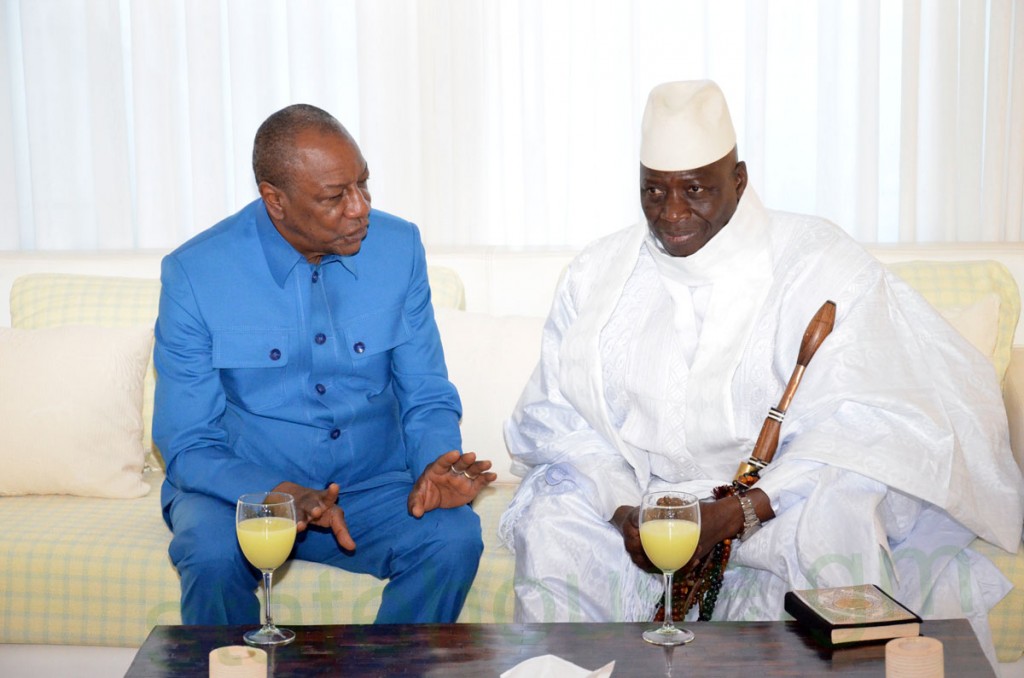 SITUATION EN GAMBIE : Yaya Jammeh partira finalement demain avec Alpha Condé