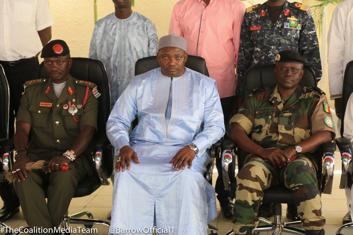 Sort d’Ousman Badji et de la NIA : Les assurances d’Adama Barrow