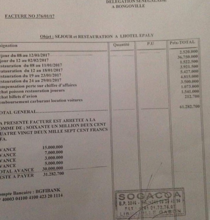 Hébergement de la délégation ministérielle à Bongoville : Les 31 millions qui divisent le Dage du ministre des Sports et l’hôtel Epaly