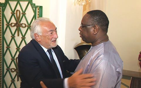 AUDIENCE AU PALAIS : Dominique Strauss-Kahn sollicite un contrat auprès de Macky Sall