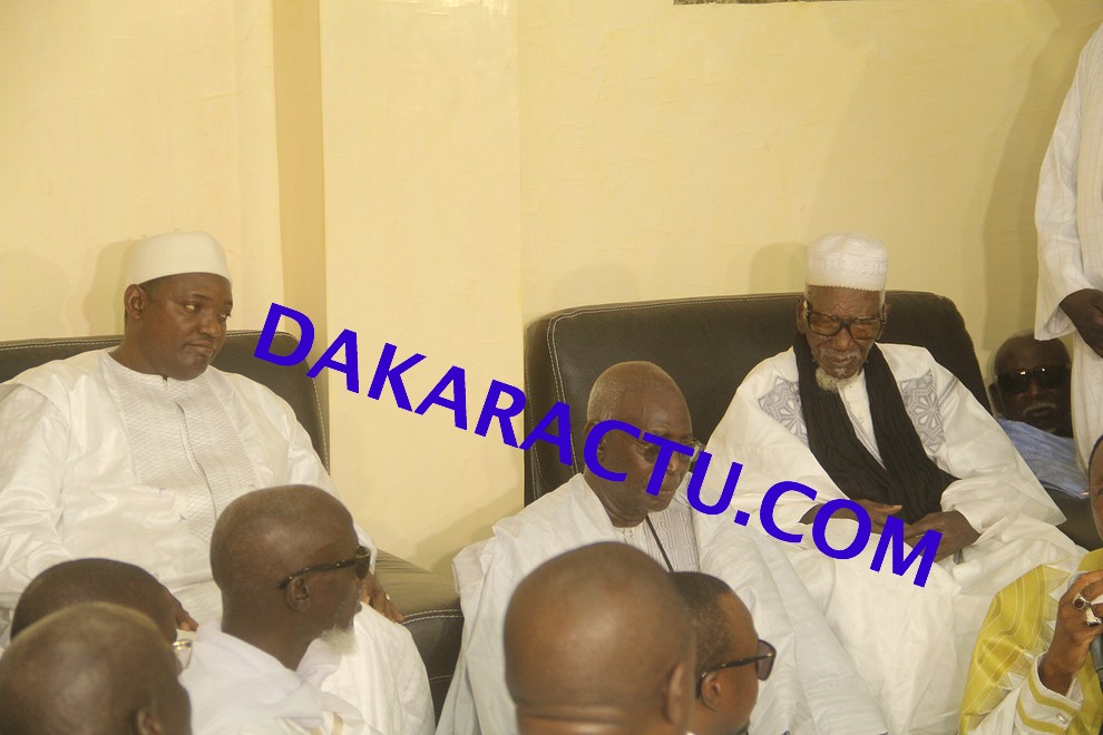 [PHOTOS] ÉCHANGES ENTRE LE KHALIFE ET BARROW : « Grâce à vos prières, la première partie est bouclée »… « Le pouvoir n’est pas éternel… Travaille à tisser un bon voisinage entre le Sénégal et la Gambie »
