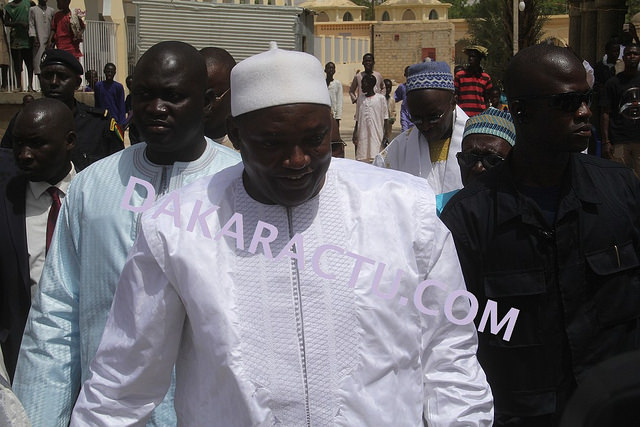 Louga : Adama Barrow remercie Thierno Bachir Tall pour ses prières