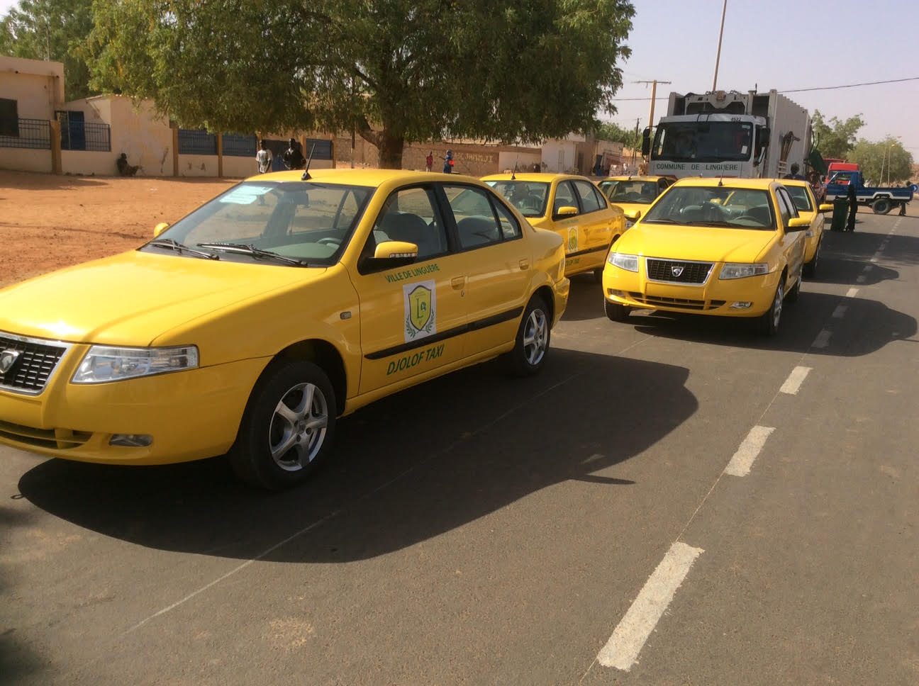 Transport : la commune de Linguère dotée de 12 taxis à gaz