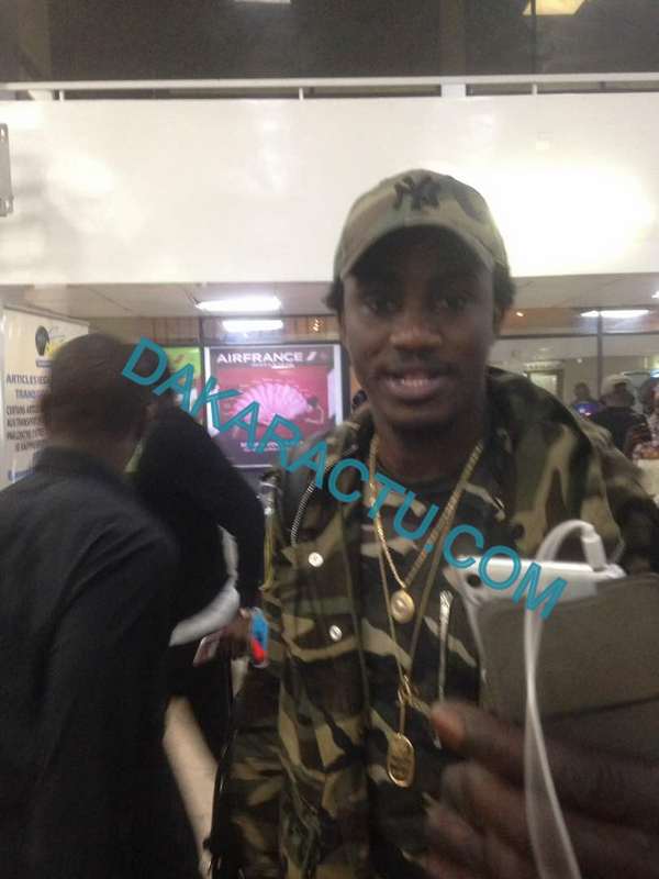 Les images du départ de Wally Ballago Seck à l'aéroport Léopold Sédar Senghor pour la Soirée du 22 Avril