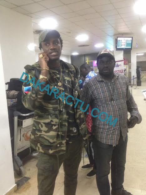 Les images du départ de Wally Ballago Seck à l'aéroport Léopold Sédar Senghor pour la Soirée du 22 Avril