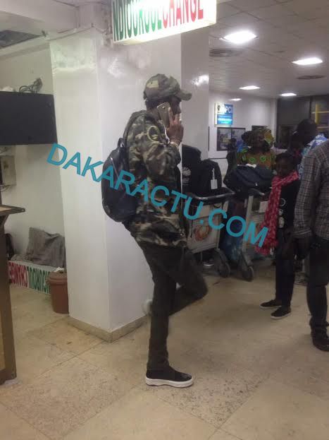 Les images du départ de Wally Ballago Seck à l'aéroport Léopold Sédar Senghor pour la Soirée du 22 Avril