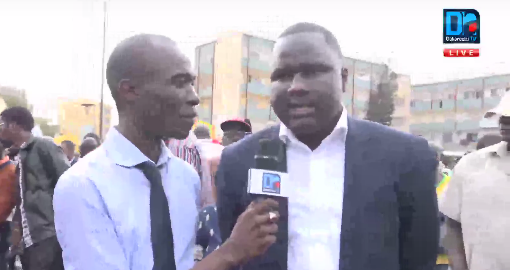 Déthié Fall à la marche de la presse ' sur instruction d'Idrissa Seck '