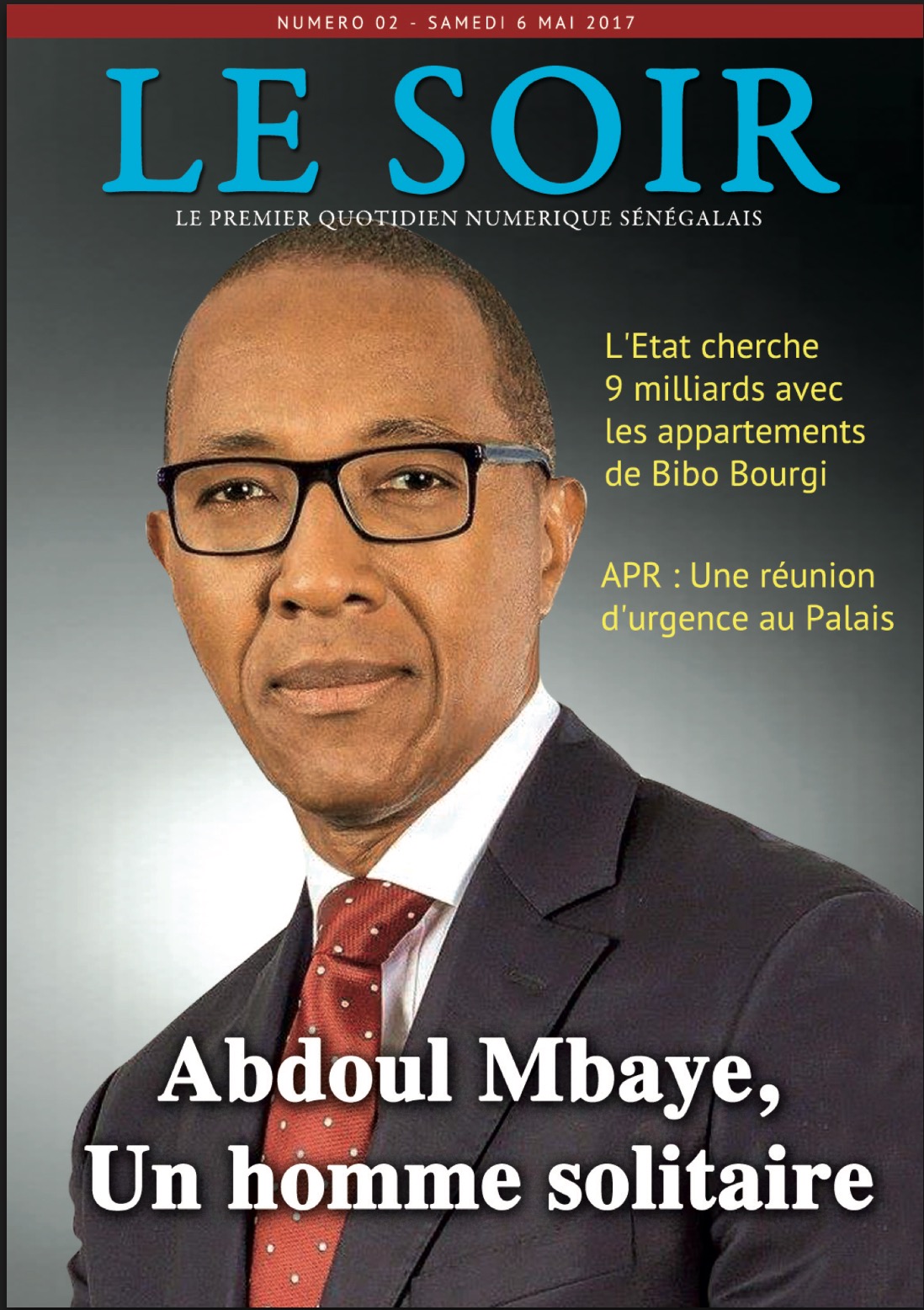 Le Soir, quotidien numérique disponible gratuitement (Numero 02)