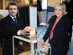 Emmanuel Macron et Marine Le Pen ont voté