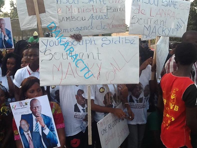 Meeting  de l’APR de Ziguinchor : Forte mobilisation de Benoît Sambou