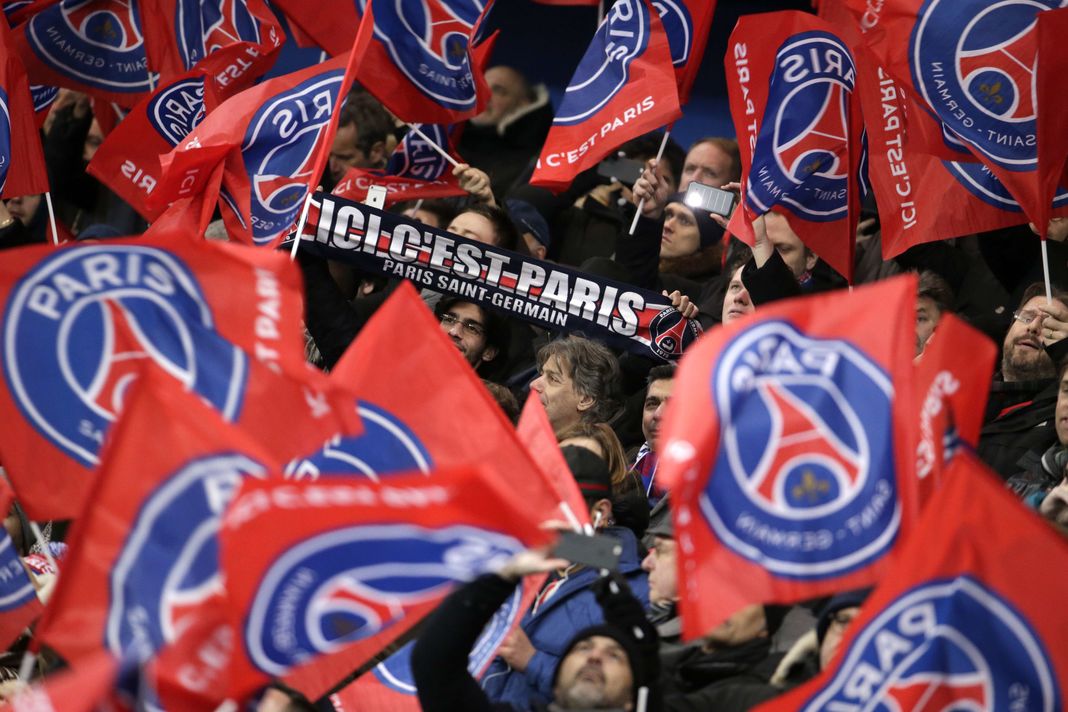 Écharpe de support PSG Paris Saint-Germain ICI C'EST PARIS