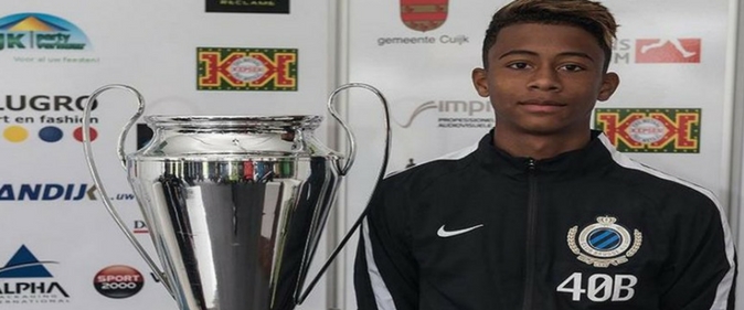 Noah Fadiga, le fils de Kalidou Fadiga signe son premier contrat Pro au Club Brugge