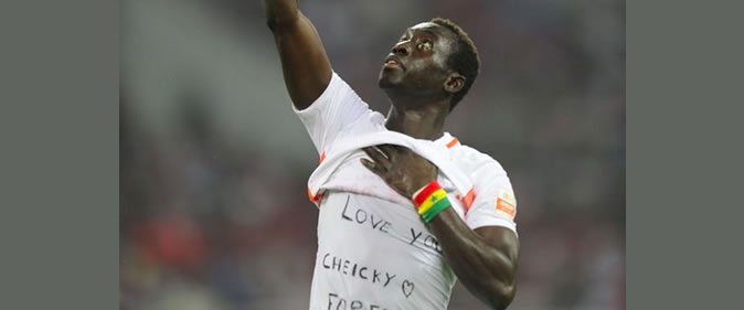 Papis Demba Cissé marque et rend hommage à Cheick Tioté (vidéo)