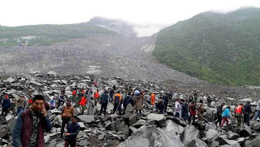 Chine : 141 disparus dans un glissement de terrain
