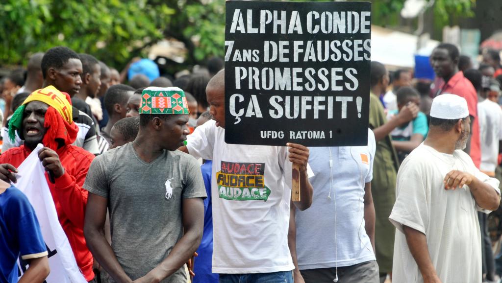 GUINÉE : Importante mobilisation de l'opposition à Conakry