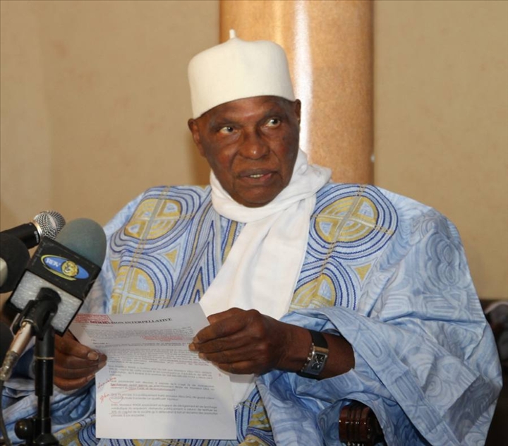 Me Abdoulaye Wade démissionne de son poste de député à l'Assemblée nationale