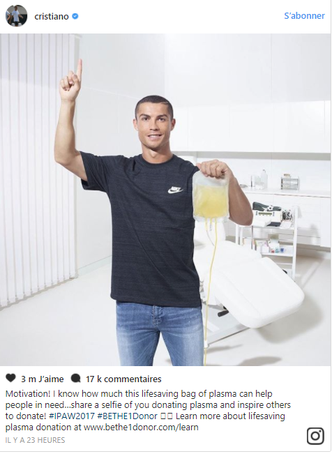 L'engagement de Ronaldo