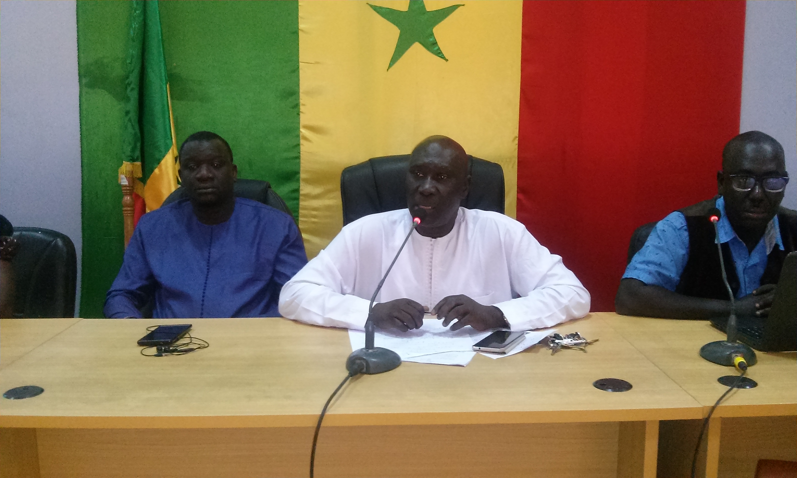 La CMU-ÉLÈVE officiellement lancée à Rufisque : « Un esprit sain ne saurait évoluer sans un corps sain » (El. Ndiogou Dione, IEF)