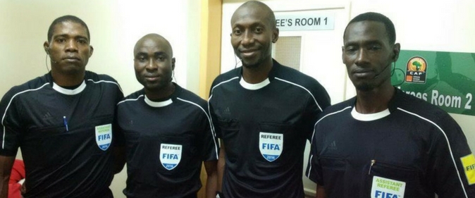 Les arbitres sénégalais Malang Diédhiou, Maguette Ndiaye vont officier au CHAN 2018