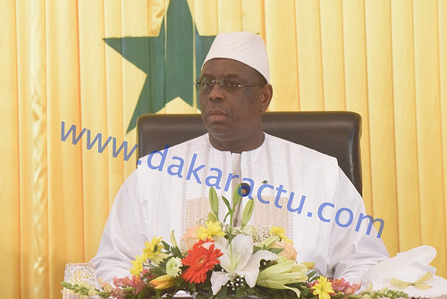 Macky Sall réitère son appel au dialogue à "toutes les forces vives de la Nation"