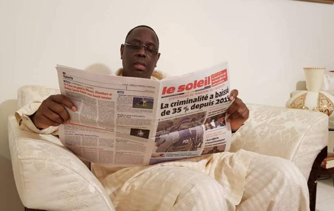 Marketing pour un "Le Soleil" nouveau : Yakham Mbaye "engage" Macky Sall