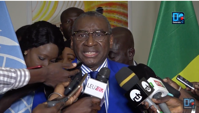 Sidiki Kaba sur la chronique de Babacar Justin Ndiaye : “Les lasers du Lundi, c'est des lasers”