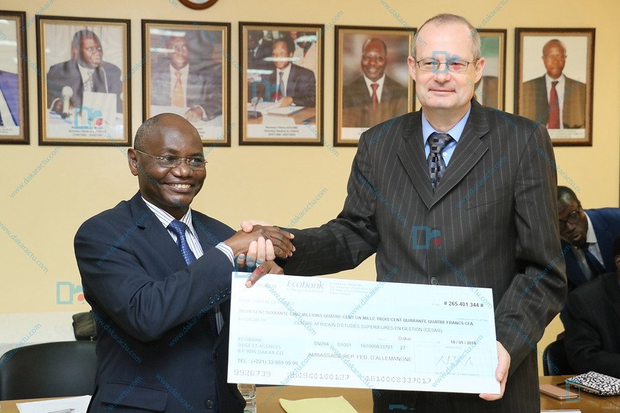 Le Cesag reçoit 49 bourses offertes par l'Office Allemand d'Echanges Universitaires (DAAD)